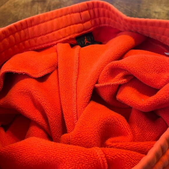 Nike Jordan Jumpman Joggers Mens XXL Red NBA Champs Core Fleece Heavy Weight - Picture 12 of 14